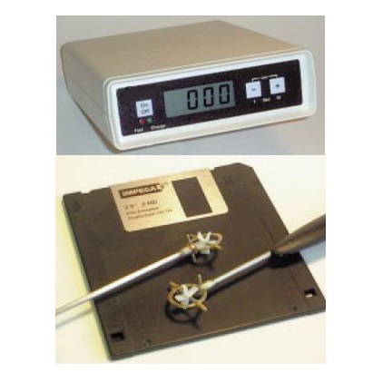 matériel pédagogique : Système de mesure de débit à micro-moulinets