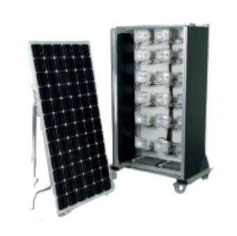 mat&eacute;riel p&eacute;dagogique : Source solaire artificielle pour panneau photovoltaique indoor