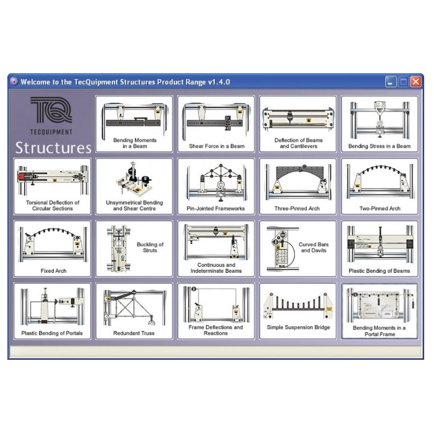 matériel pédagogique : Logiciel didactique de simulation sur les structures STR